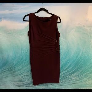 ✨NWT Ivanka Trump: Size 8 dress - wine color